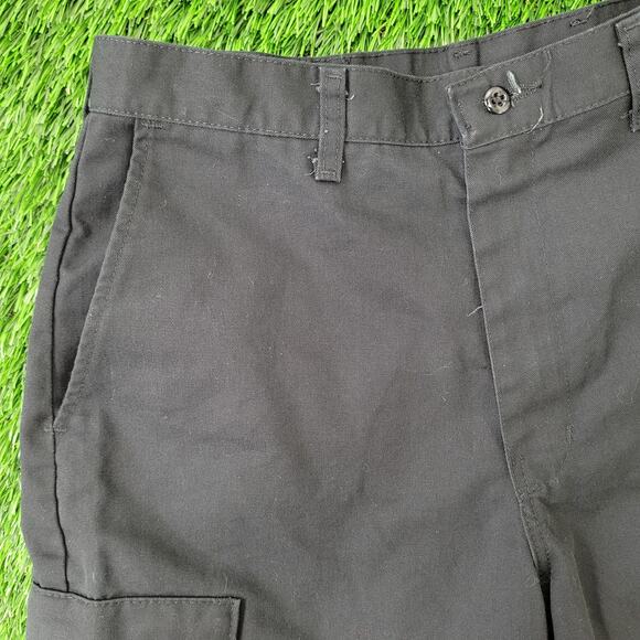 Vintage Y2K RedKap Cargo Shorts 30x9 Black - Picture 5 of 16